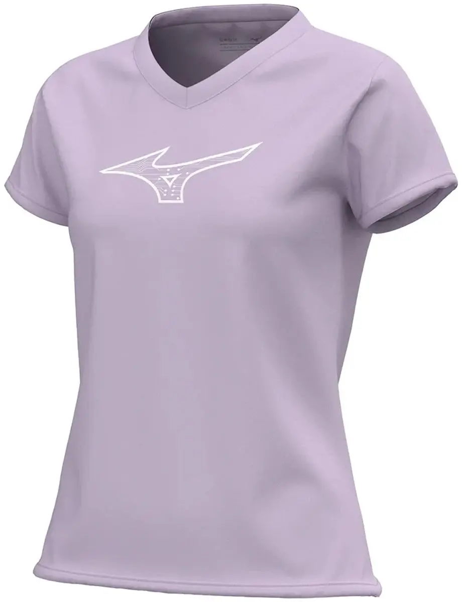 Mizuno Athletics RB T-shirt Kort - Paars S