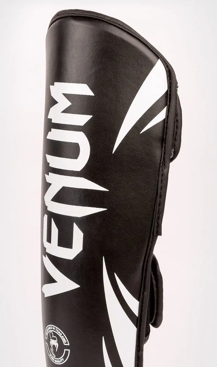 Venum Challenger Kids Scheenbeschermers - Zwart/Wit S