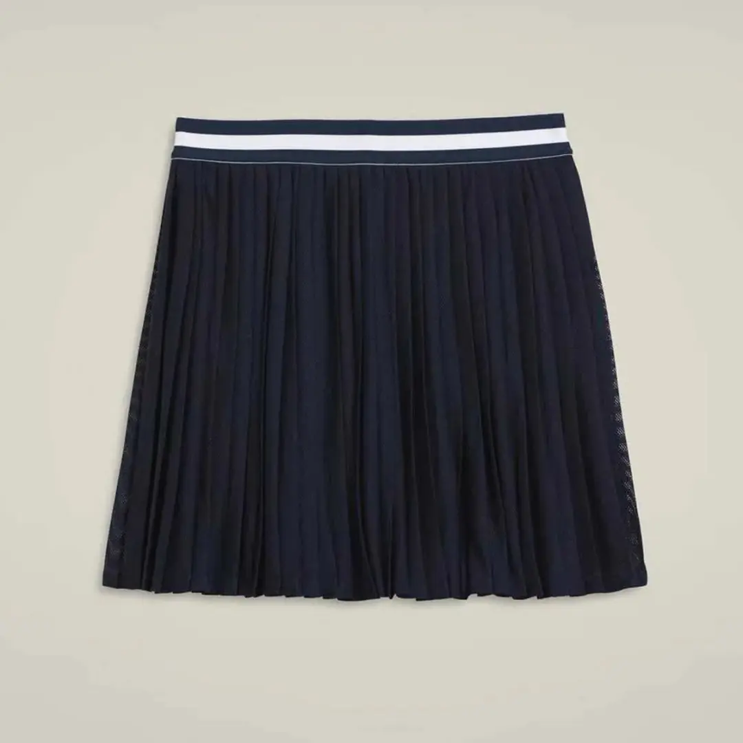 Wilson Team Pleated Rok - M - Classic Navy