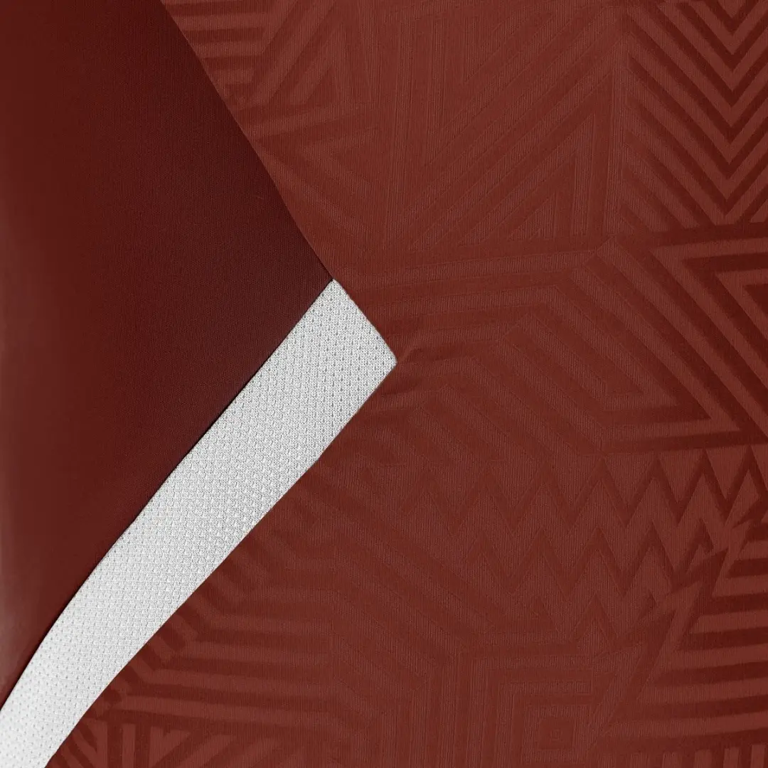 Macron Shedir Shirt Heren - Bordeaux/Wit M