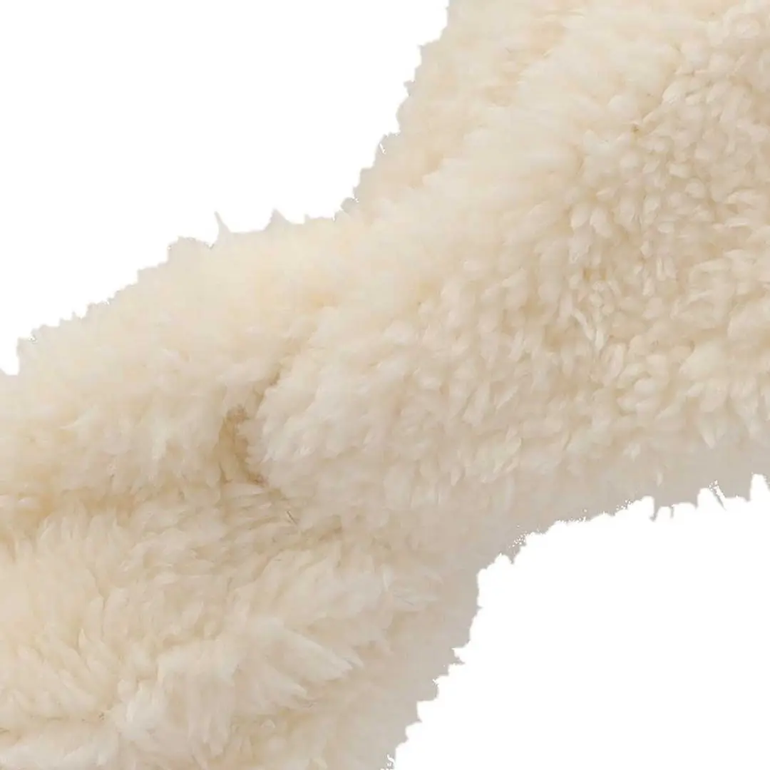 Sarlini Teddy Wol Haarband - Zwart