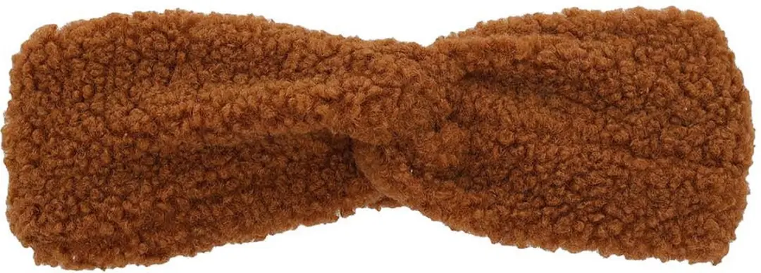 Sarlini Teddy Wol Haarband - Zand