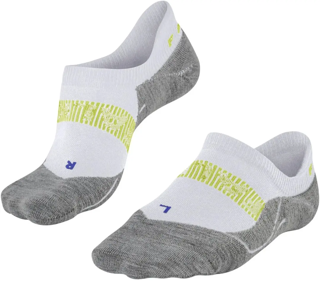 Falke RU4 Cool Invisible Hardloopsokken Heren - Wit - Maat 44-45