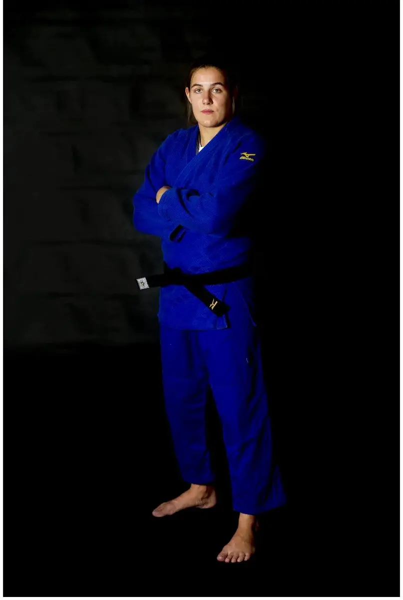 Mizuno Judopak Yusho IJF - 155cm - Blauw - afbeelding 6 van 6