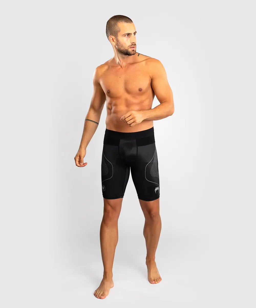 Venum Nexus Vale Tudo Short - XL - Zwart/Zilver