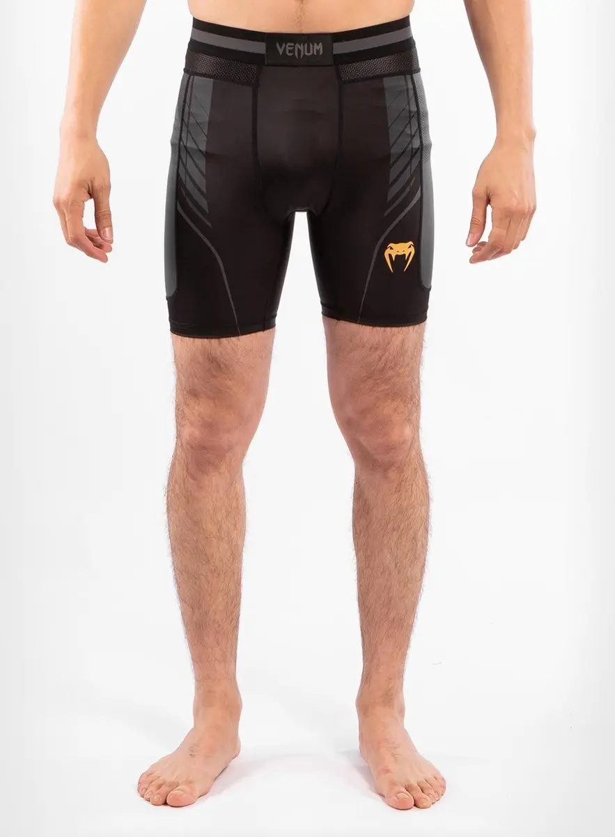 Venum Vale Tudo Compressie Short Zwart/Goud - S - afbeelding 6 van 6