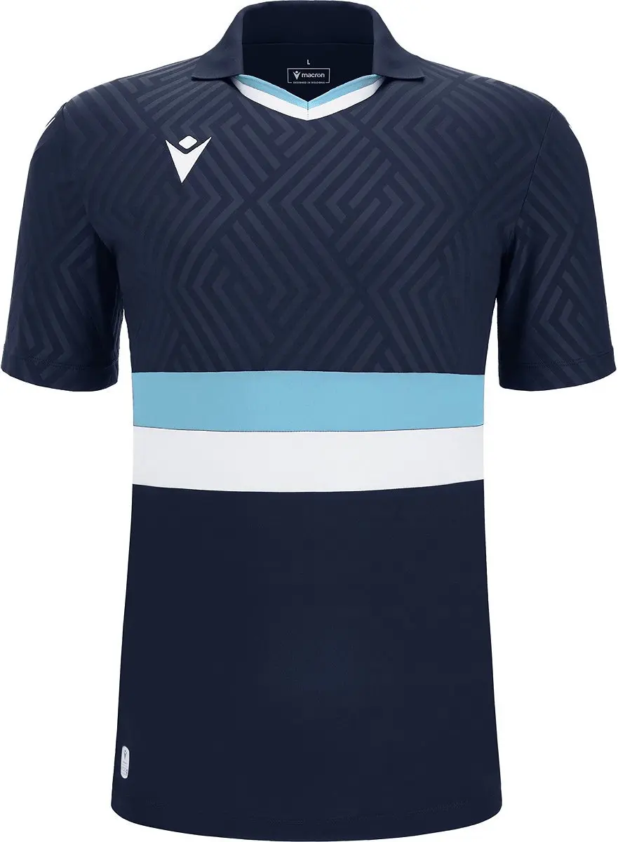 Macron Charon Eco Shirt Korte Mouw Heren - Marine L