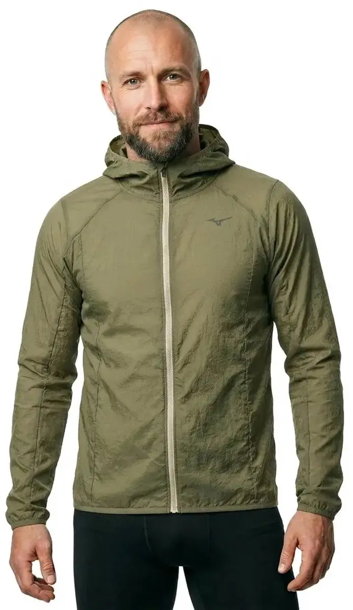 Mizuno Tech Light Jas Groen M Man