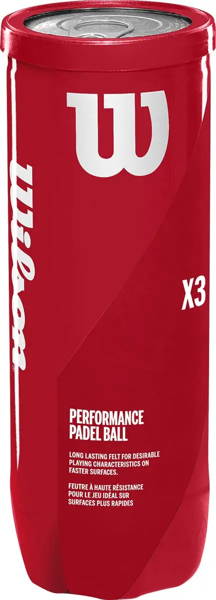 Wilson Padel X3 Padelballen - 72 Stuks - Geel
