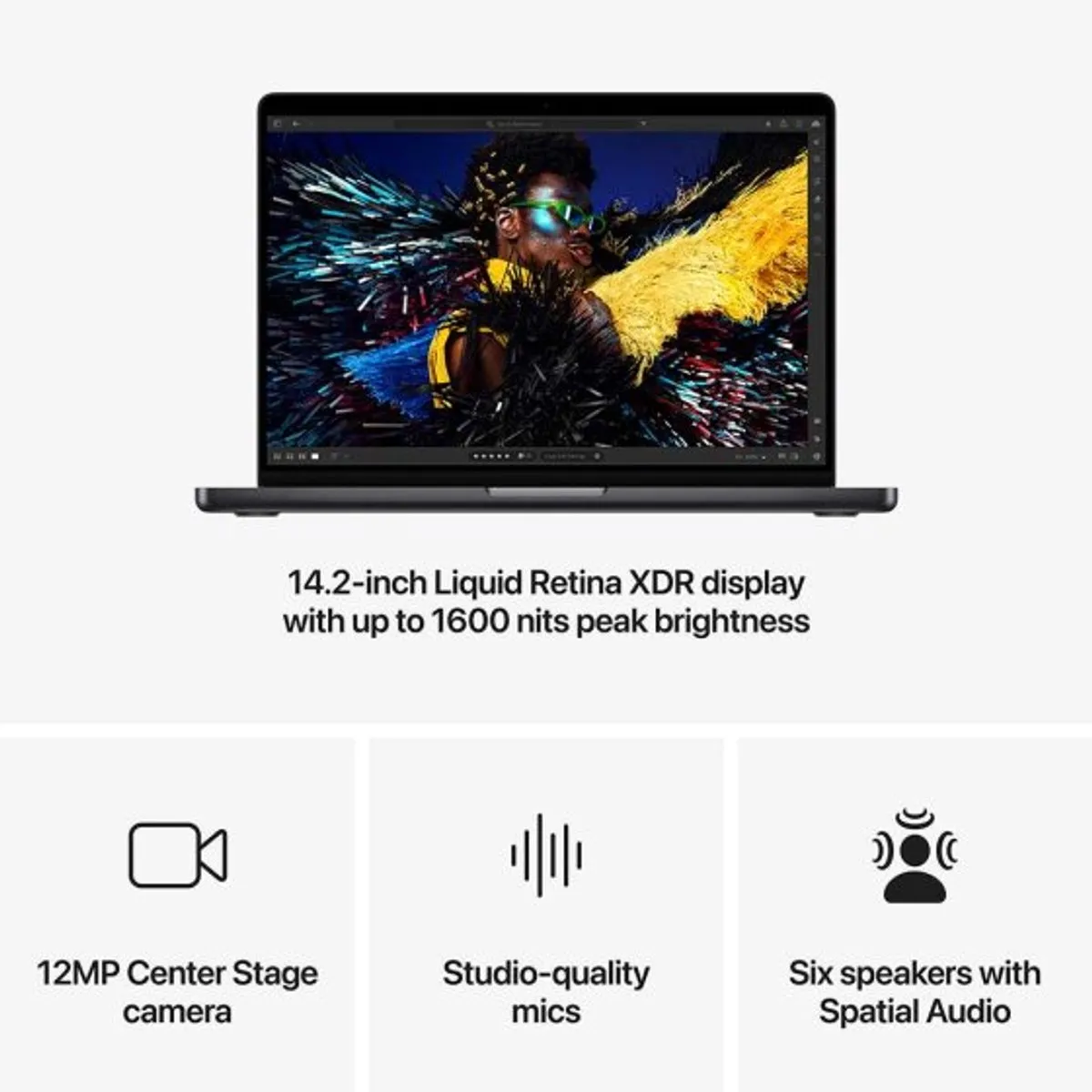 Apple MacBook Pro 14 M4 Max 1TB - Zwart