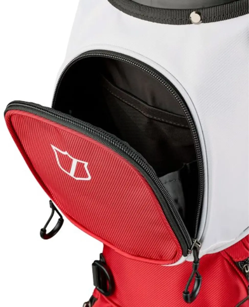 Wilson Talus 5 Standbag 2026 - Rood/Wit