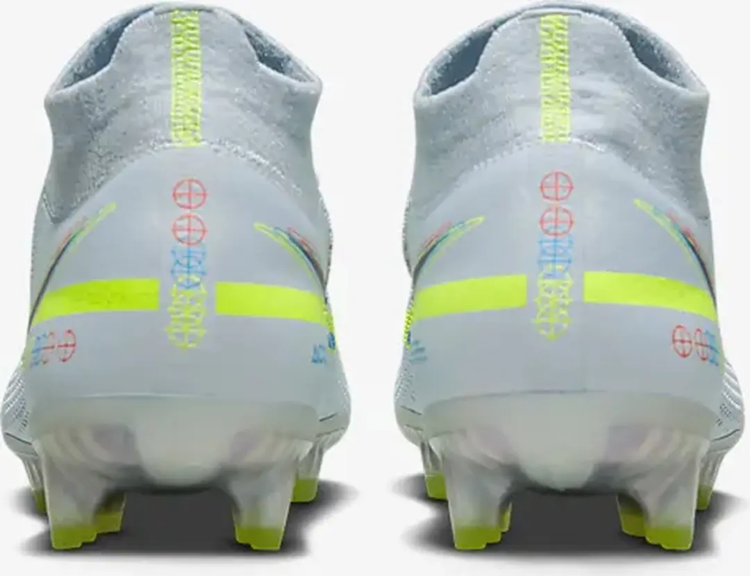 Nike Phantom GT2 Elite FG Voetbalschoenen - Maat 42 - Grey/Light Marine