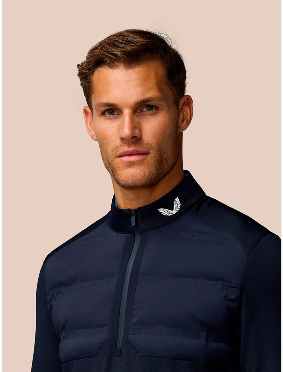Castore LVS Hybrid Sweatshirt M - Blauw