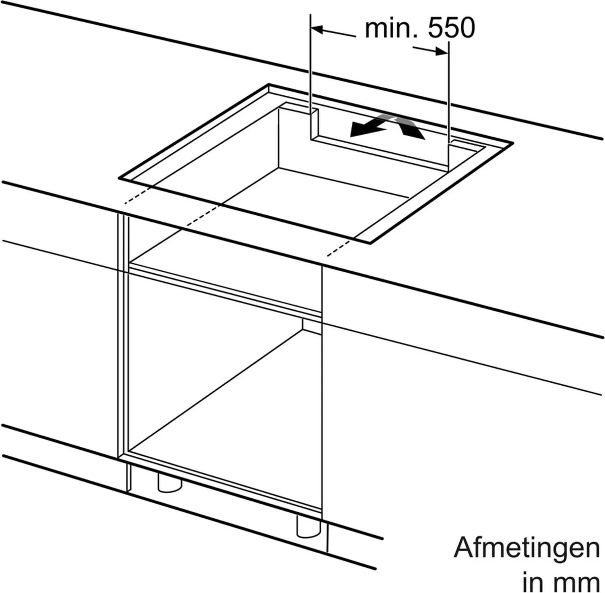 Siemens iQ500 ED851FWB5E Inbouw Inductiekookplaat 80cm - 5 Zones - Zwart