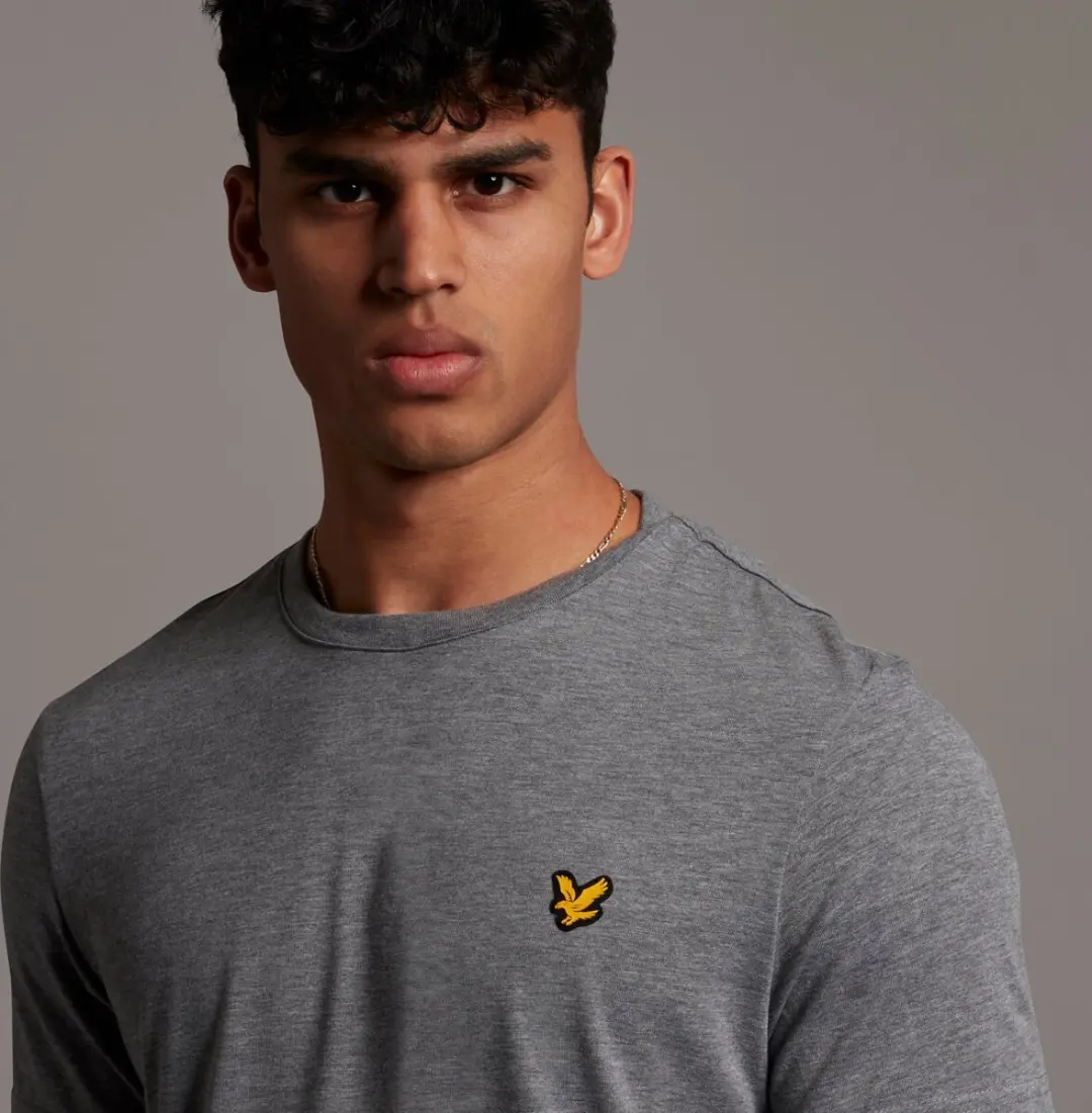 Lyle & Scott Martin T-shirt TS860SP-T28 - XL - Grijs