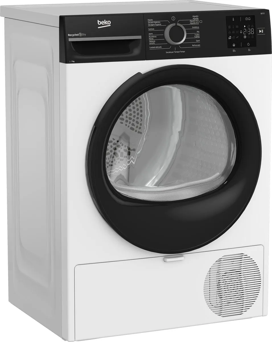 Beko BM3T37230W Droger 7 kg - Wit