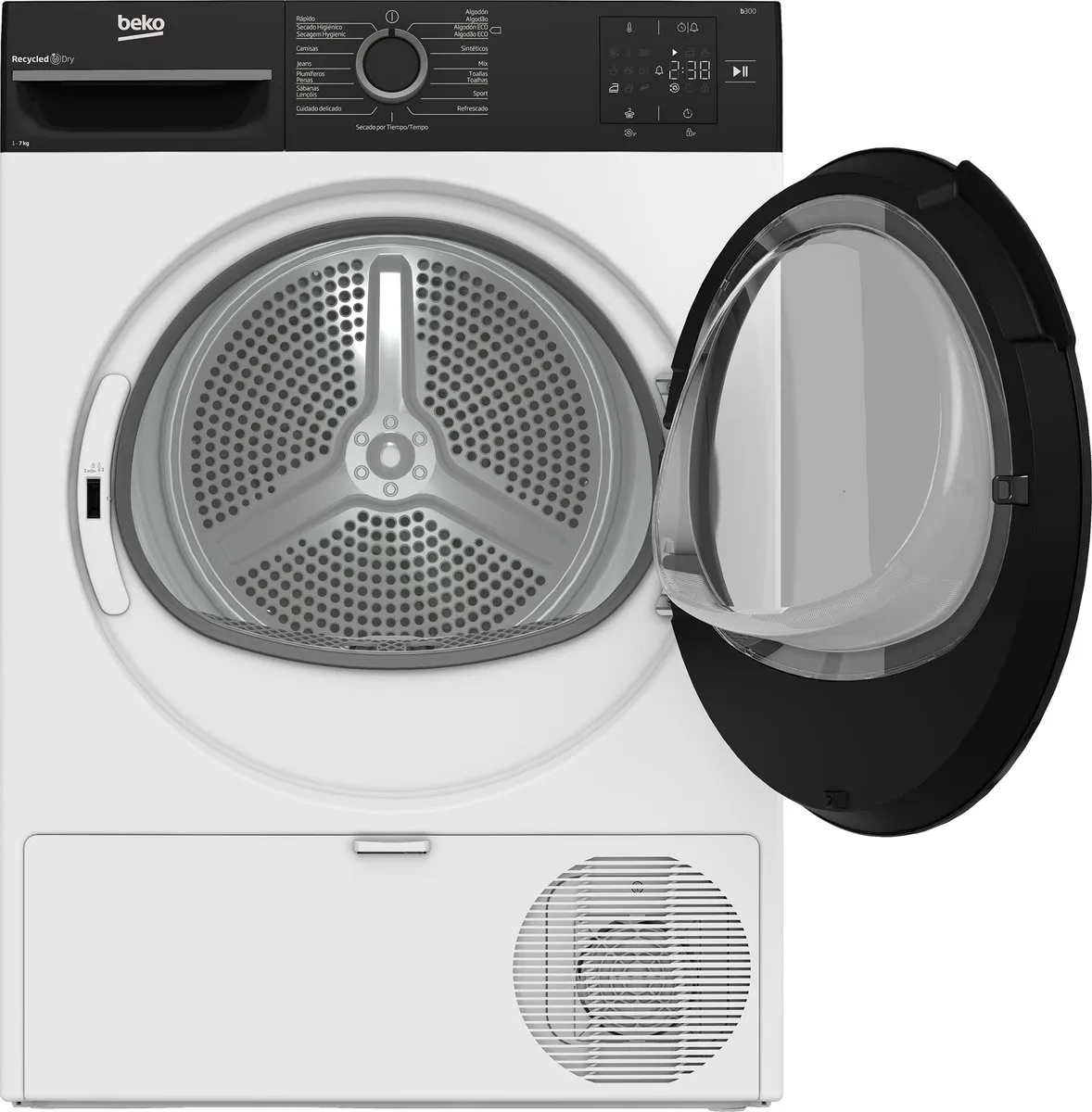Beko BM3T37230W Droger 7 kg - Wit