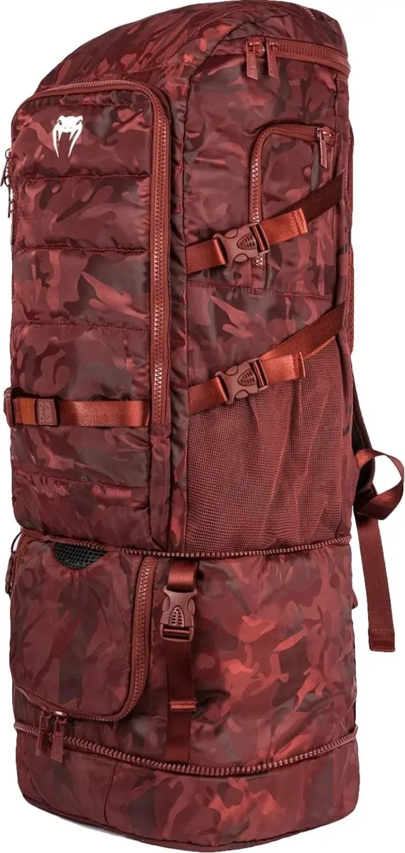Venum Challenger Xtrem Rugzak 63L - XL - Burgundy Camo
