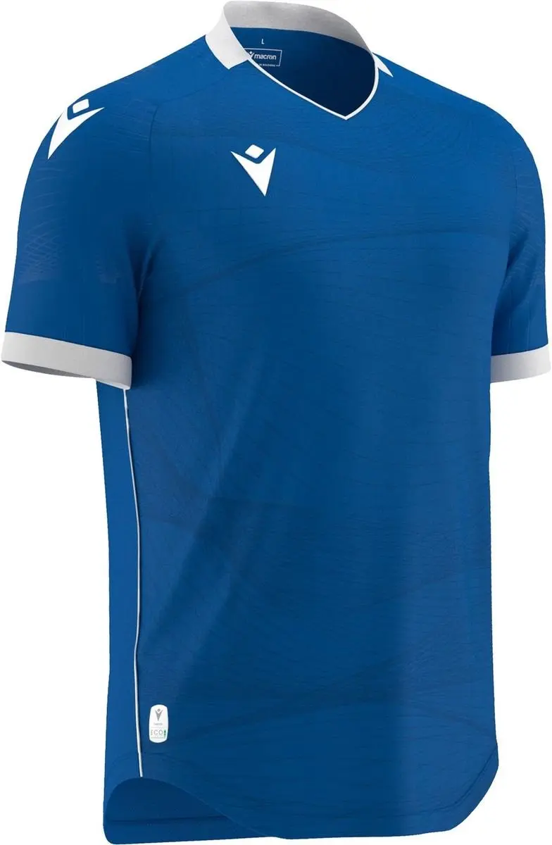 Macron Wyvern Eco Shirt Heren 4XL - Royal/Wit
