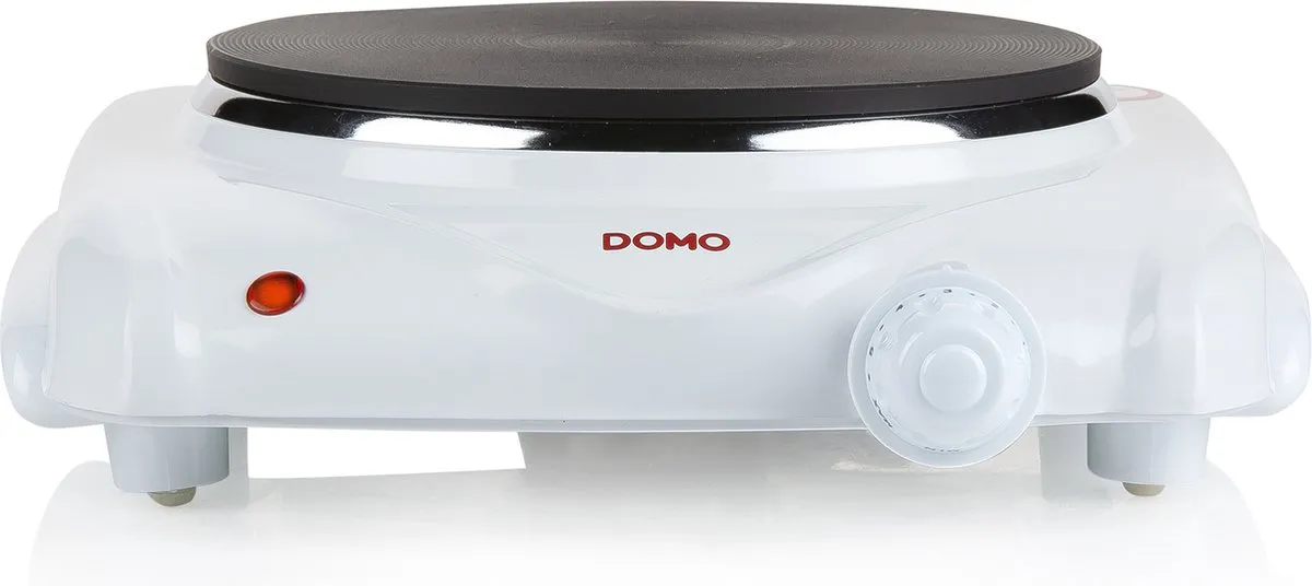 Domo DO309KP Kookplaat 1 Pit - 1500W - Wit - afbeelding 6 van 6