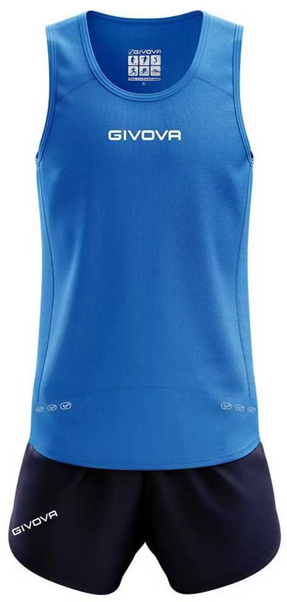 Macron Givova New York Set - M - Blauw