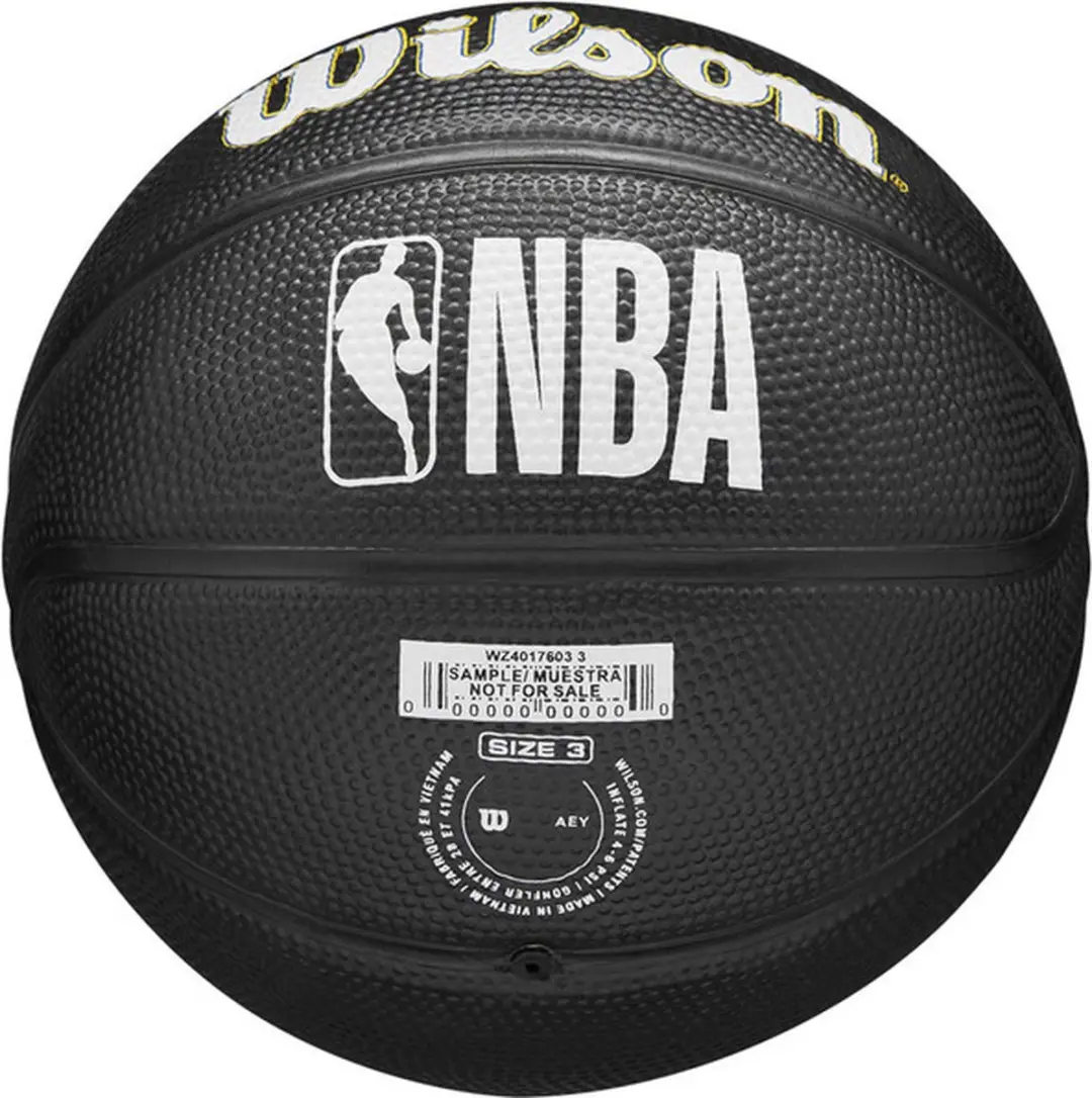 Wilson Tribute Mini GSW Basketball - Maat 3 - Blauw