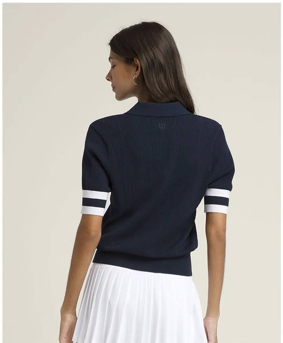 Wilson Essex Poloshirt Vrouw - M - Classic Navy