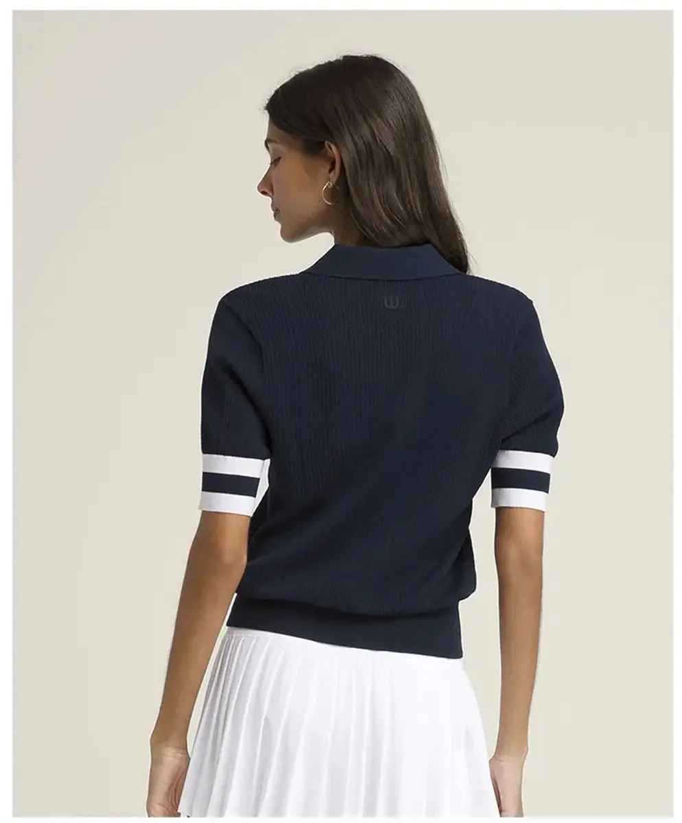 Wilson Essex Poloshirt Vrouw - M - Classic Navy