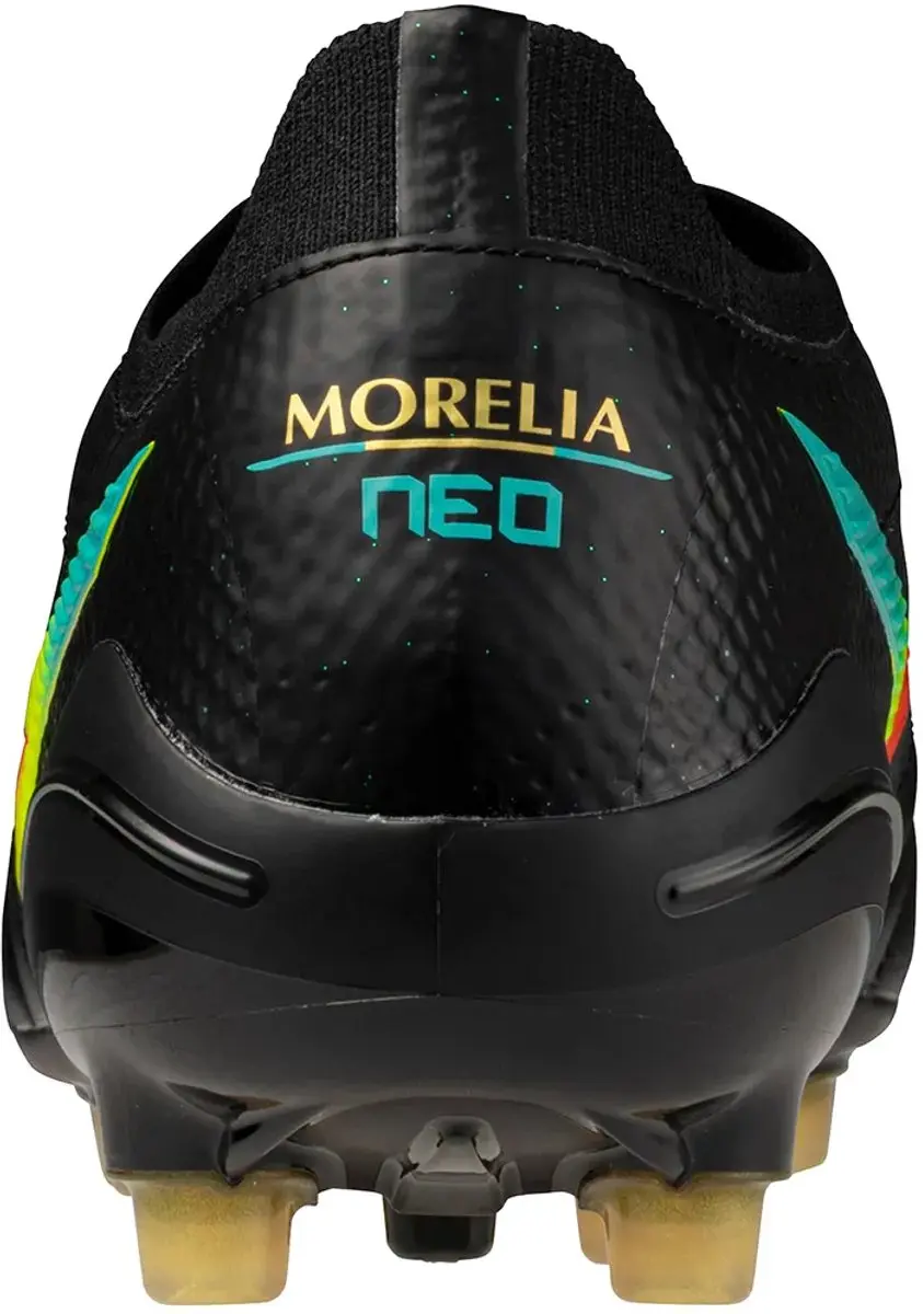 Mizuno Morelia Neo V β Voetbalschoenen - EU 43 - Zwart/Lava Orange