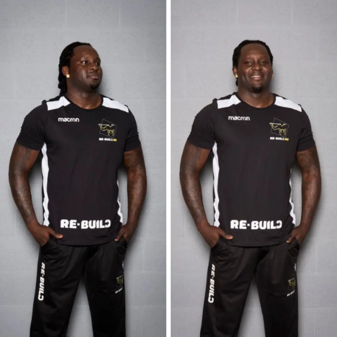 Macron Nepri Hero Heren Trainingsbroek - XL - Zwart/Wit