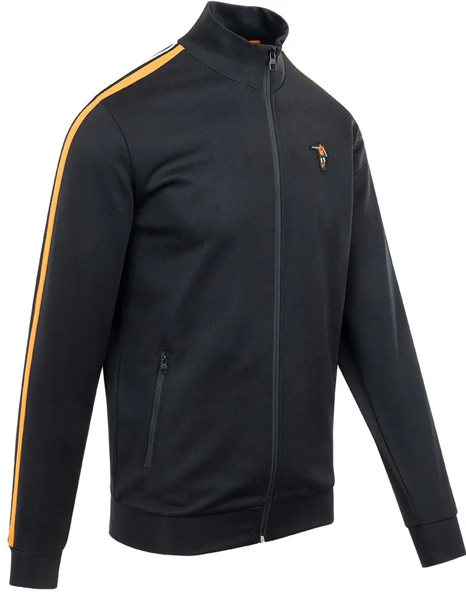Cruyff Nederland Dos Rayas Trainingsjack S - Zwart