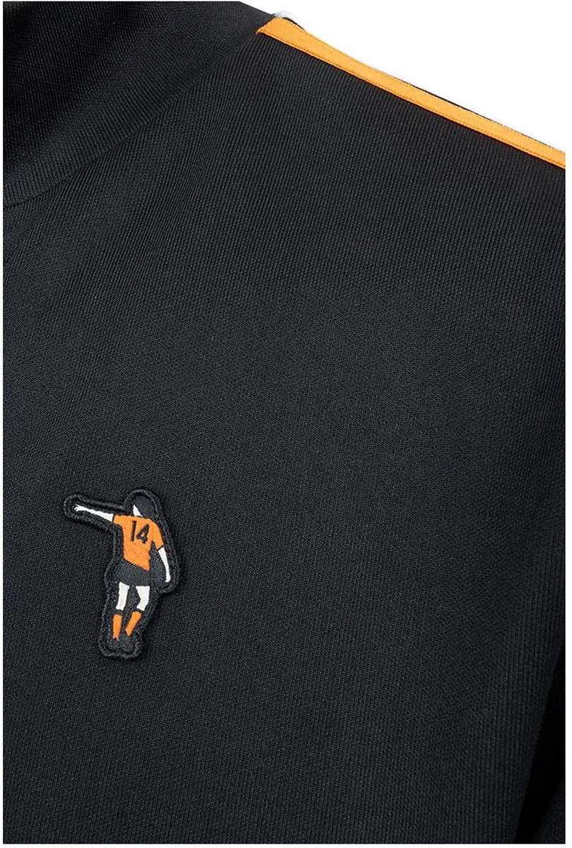 Cruyff Nederland Dos Rayas Trainingsjack S - Zwart