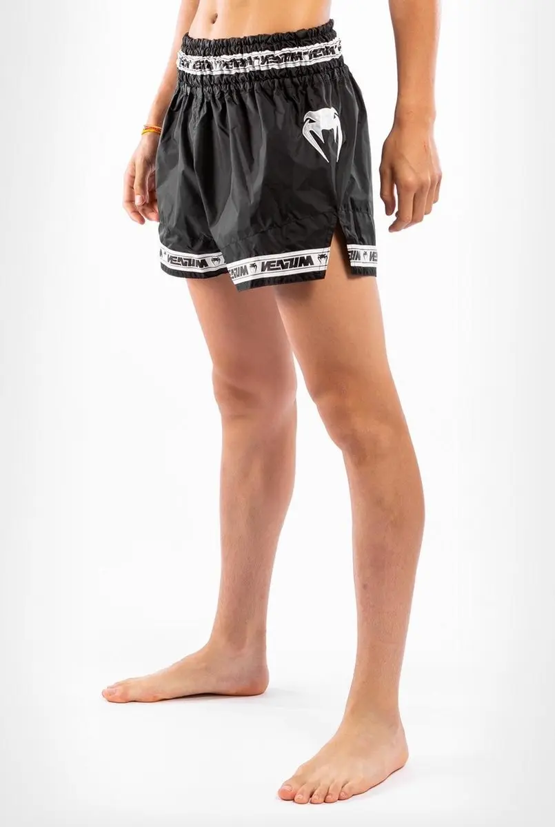 Venum Parachute Muay Thai Shorts - S - Zwart/Wit