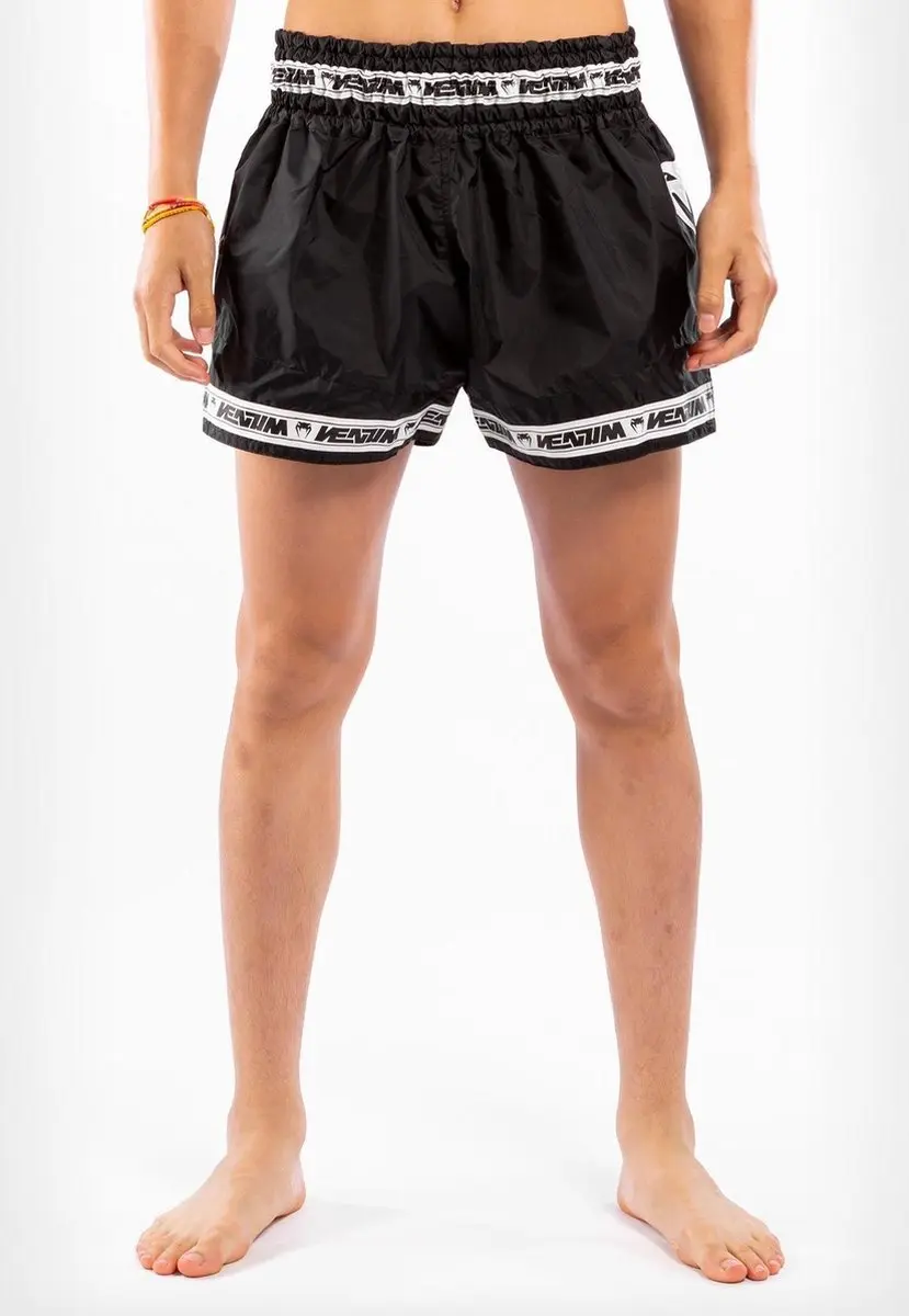 Venum Parachute Muay Thai Shorts - S - Zwart/Wit