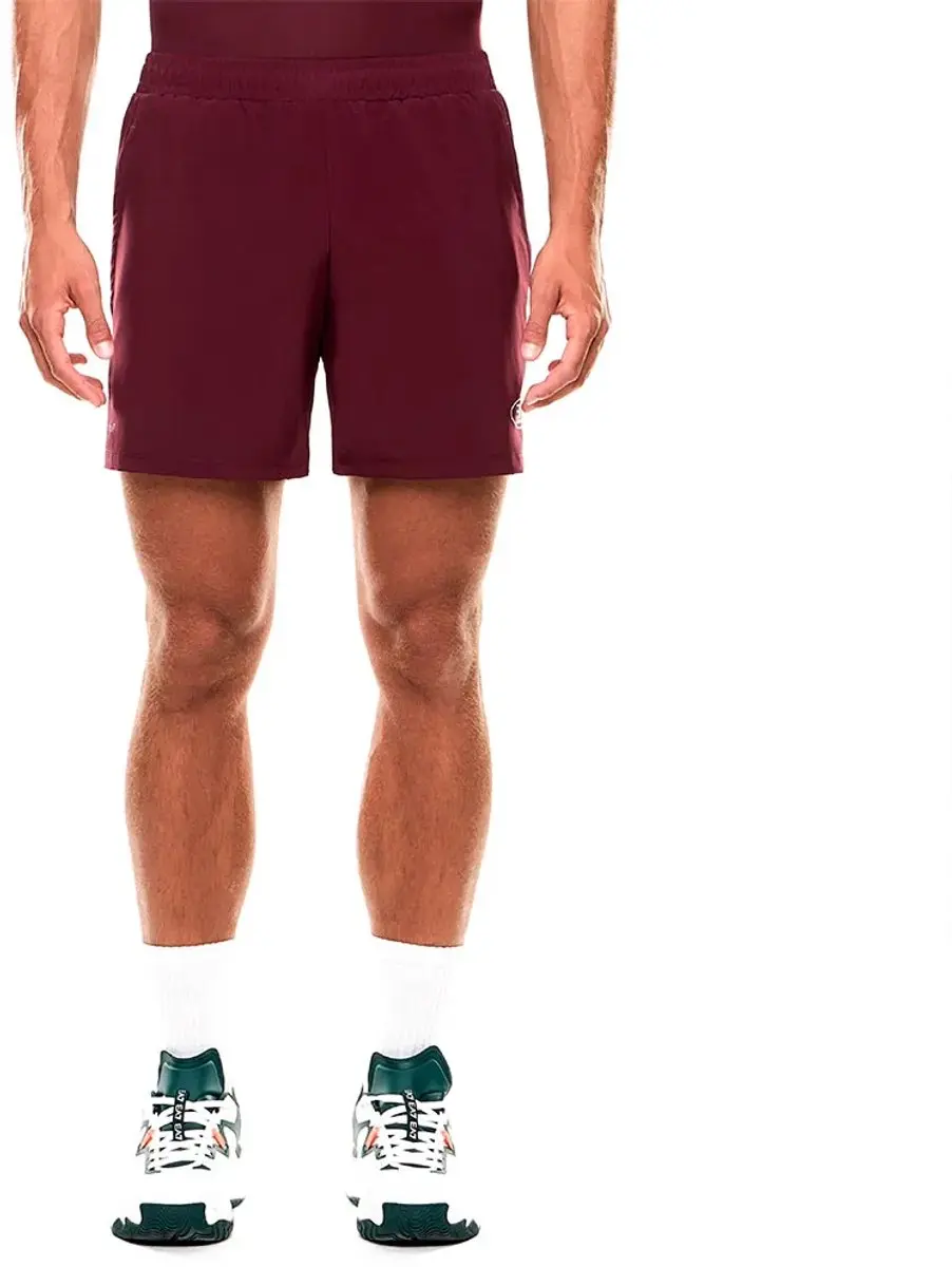 Ea7 Emporio Armani Tennis Pro Pl St Korte Broek Paars L Man