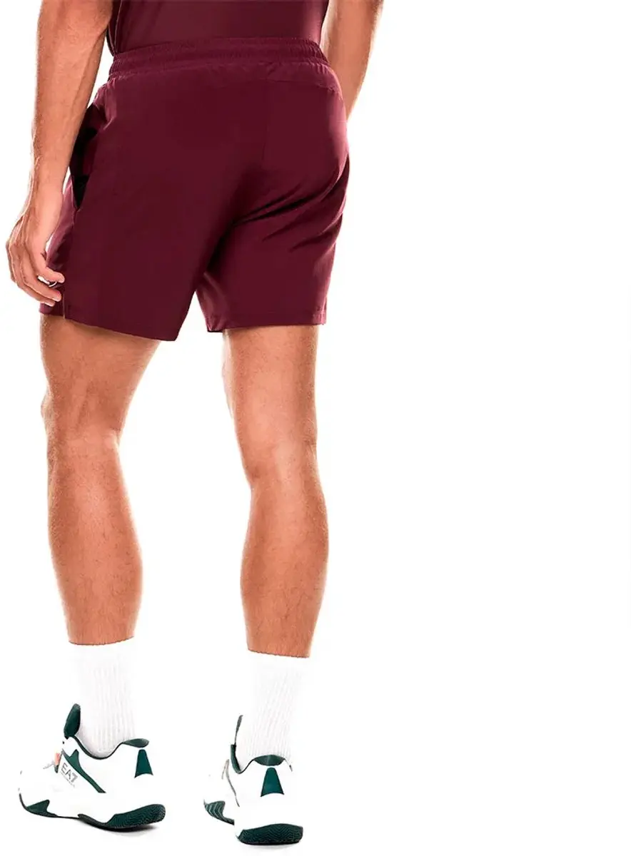 Giorgio Armani EA7 Tennis Pro Korte Broek - L - Bordeaux