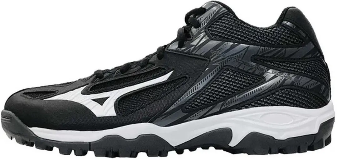 Mizuno Thunder Blade 3 Korfbalschoen 38 - Zwart/Wit