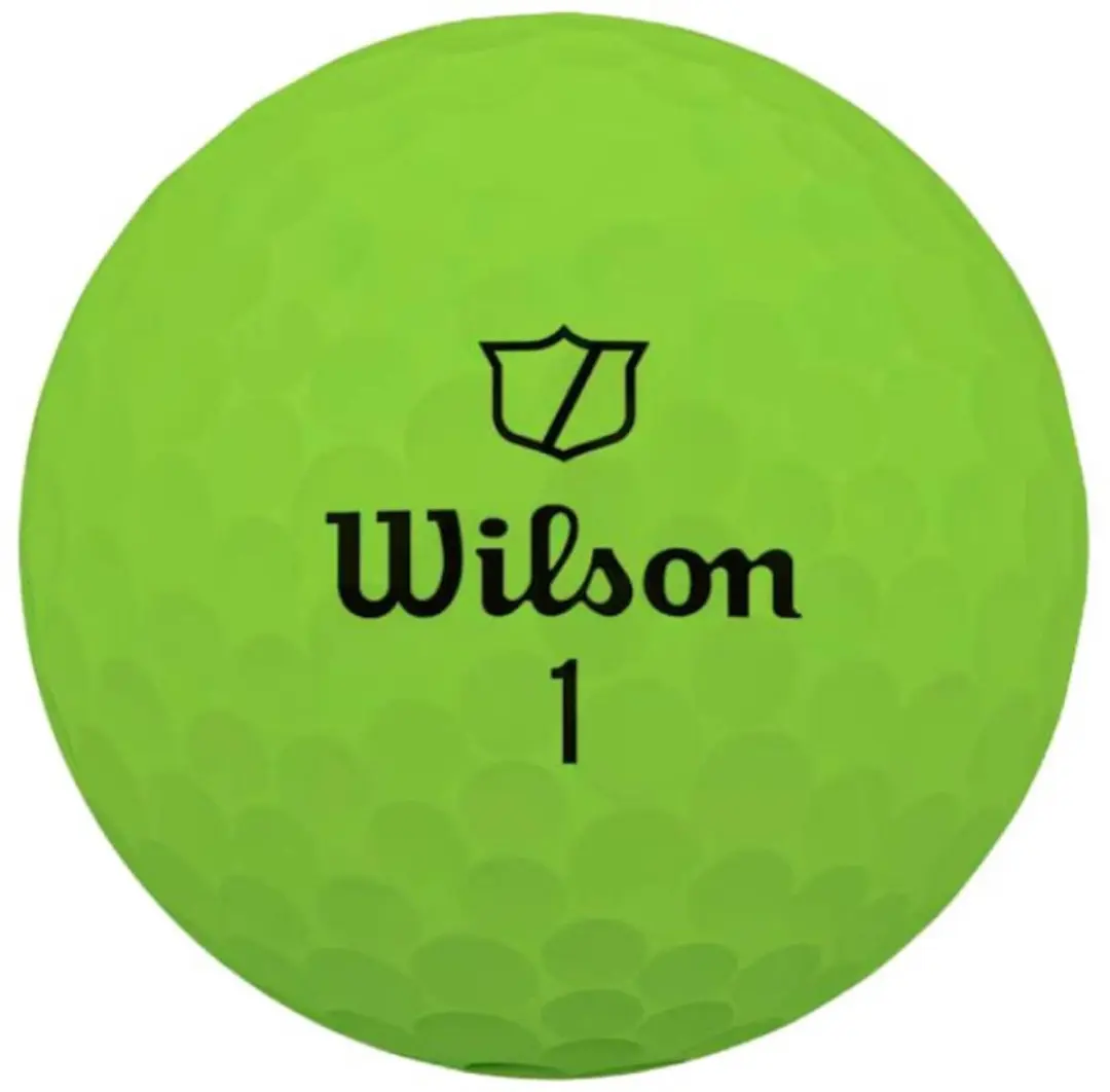 Wilson DUO Soft Golfballen Groen - 12 Stuks