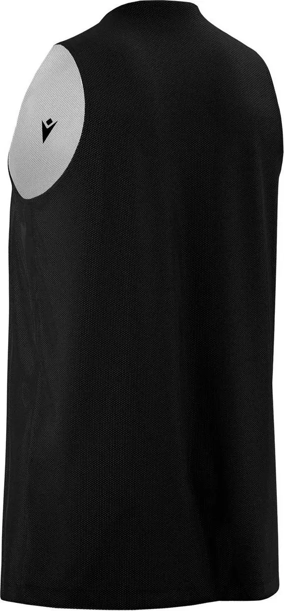Macron Idaho Reversibel Shirt Kinderen 140 - Zwart/Wit