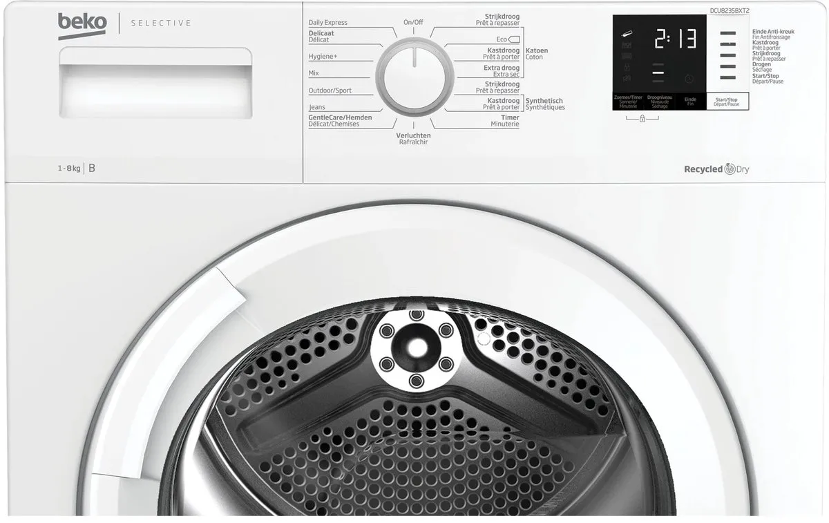 Beko DCU8235BXT2 Condensdroger 8kg - Wit