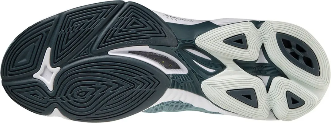 Mizuno Wave Lightning Z7 Sportschoenen 46 - Lichtblauw/Wit/Geel