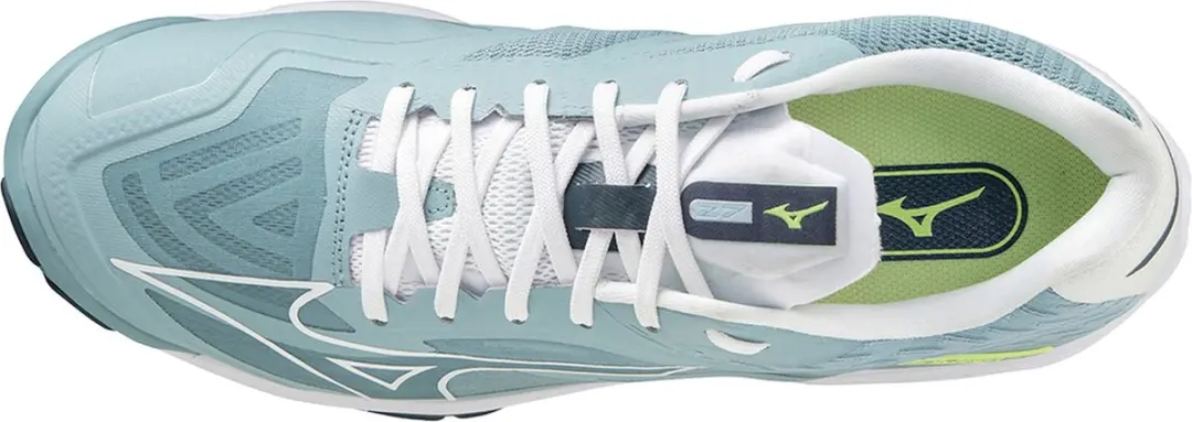 Mizuno Wave Lightning Z7 Sportschoenen 46 - Lichtblauw/Wit/Geel