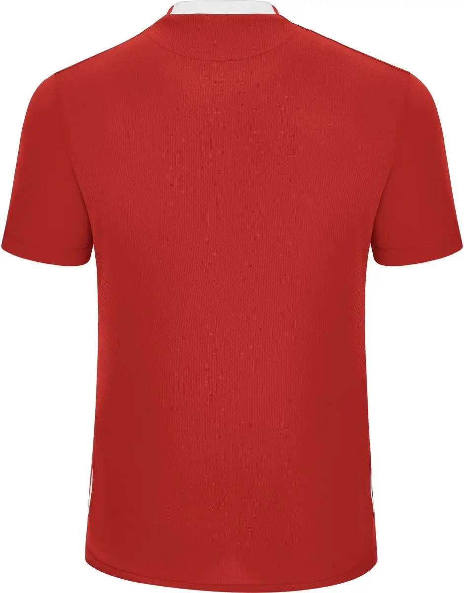 Macron Shedir Shirt Heren - Rood/Wit 5XL