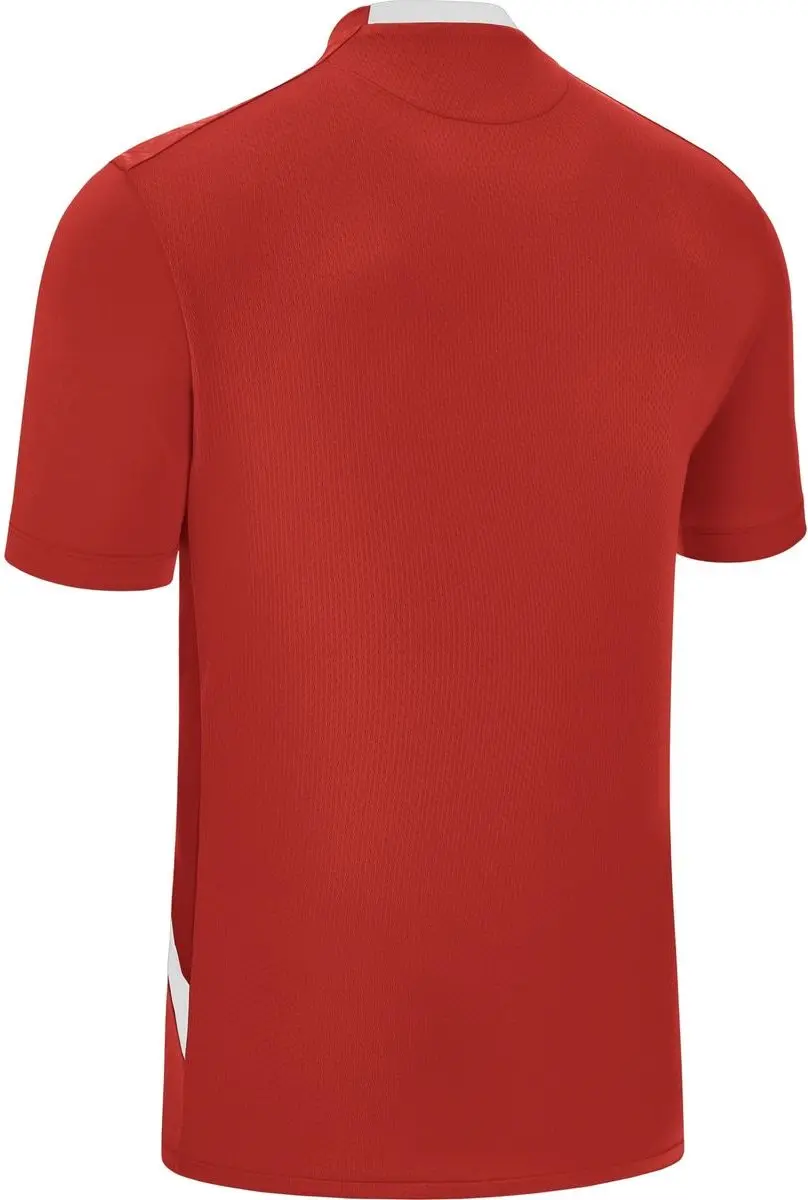 Macron Shedir Shirt Heren - Rood/Wit 5XL