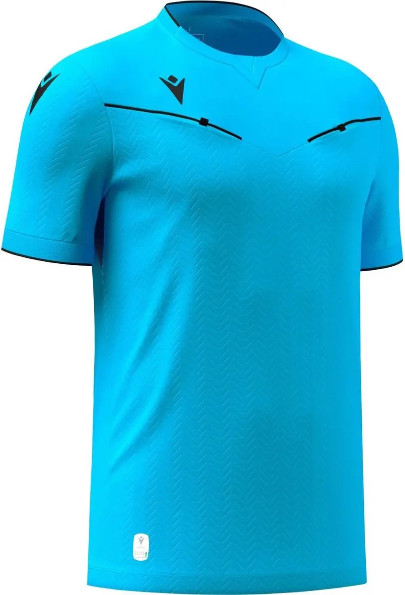 Macron Ponnet Eco Scheidsrechtersshirt Heren - XXL - Neon Sky