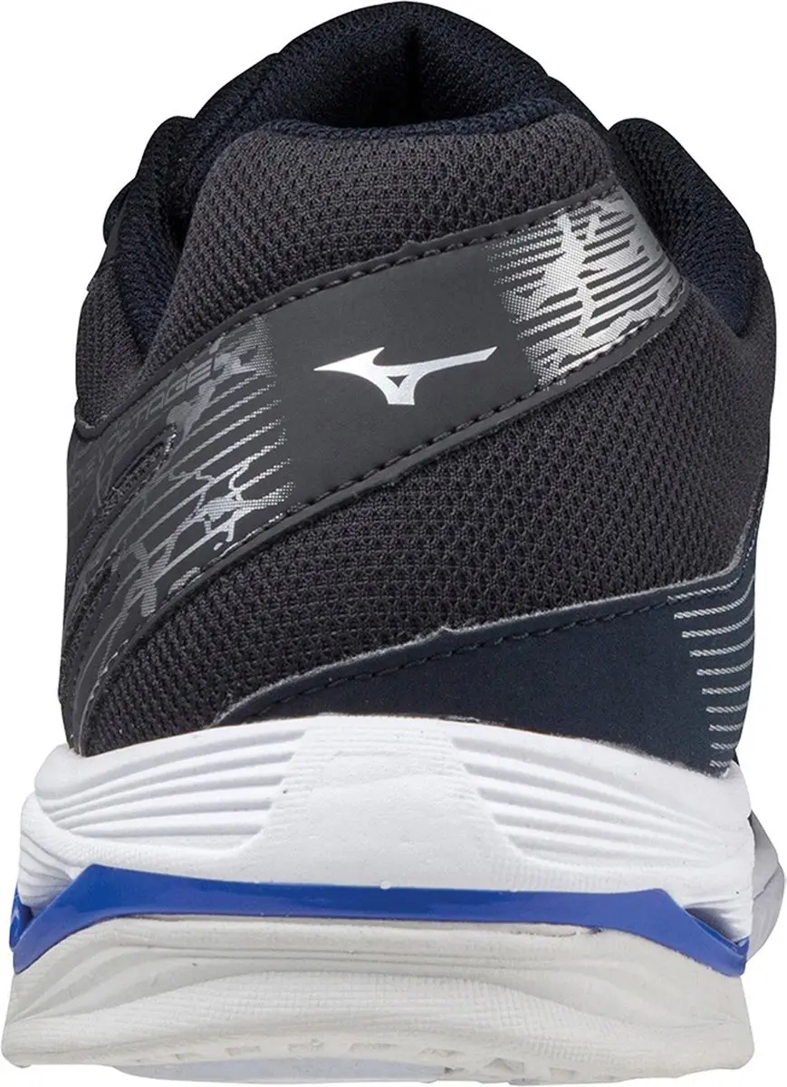 Mizuno Wave Voltage Sportschoenen 38 - Donkerblauw/Zilver