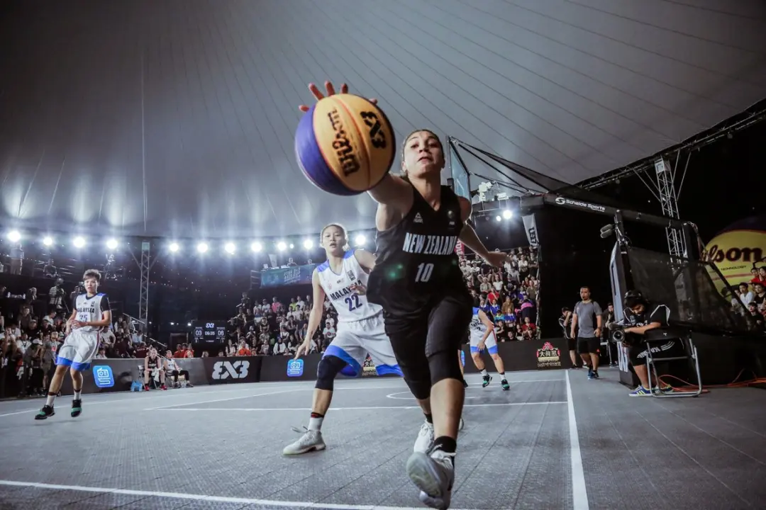 Wilson Fiba 3x3 Basketbal - Maat 6 - Geel/Blauw