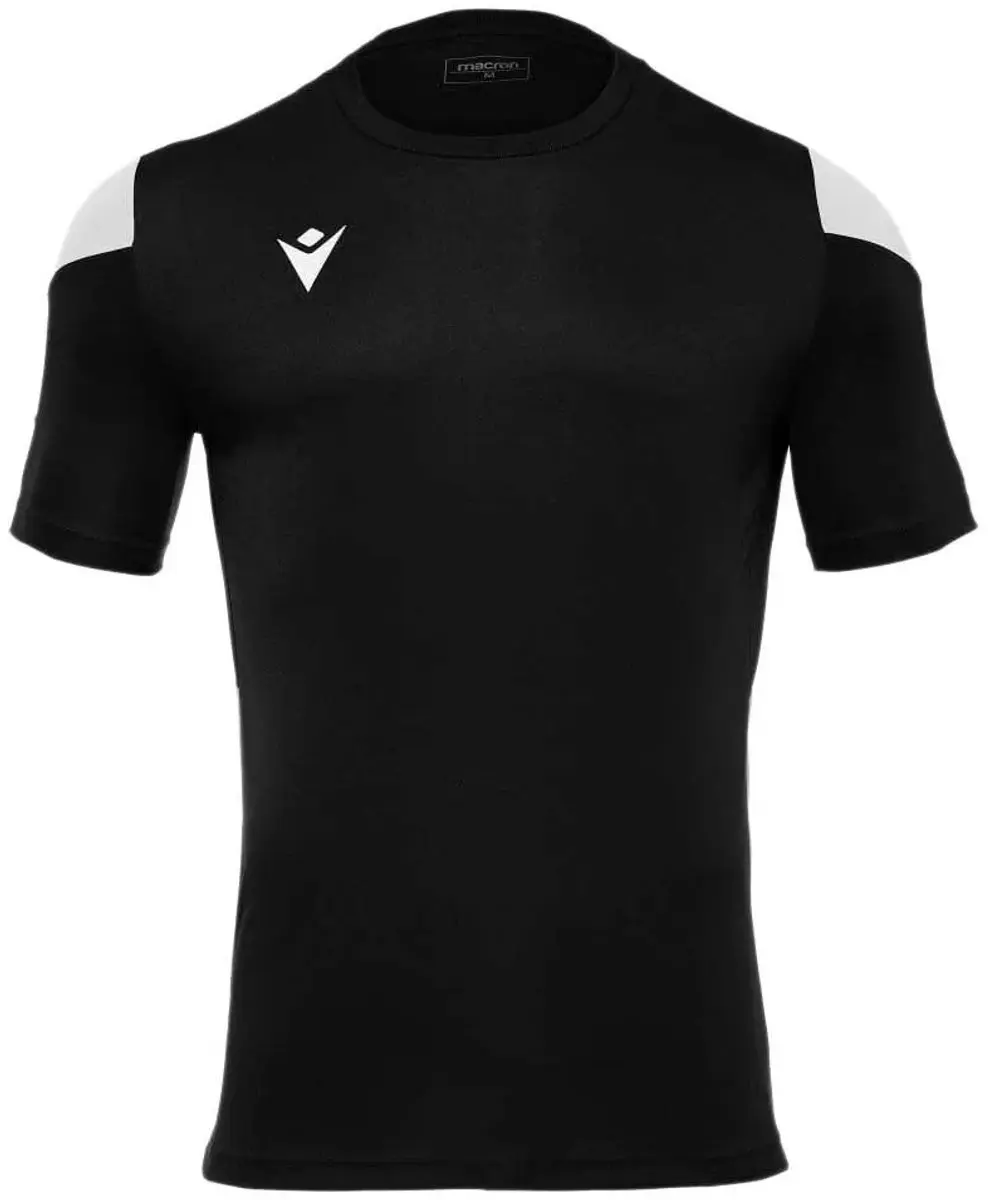 Macron Polis Shirt Korte Mouw Heren - XL - Zwart/Wit - afbeelding 6 van 6