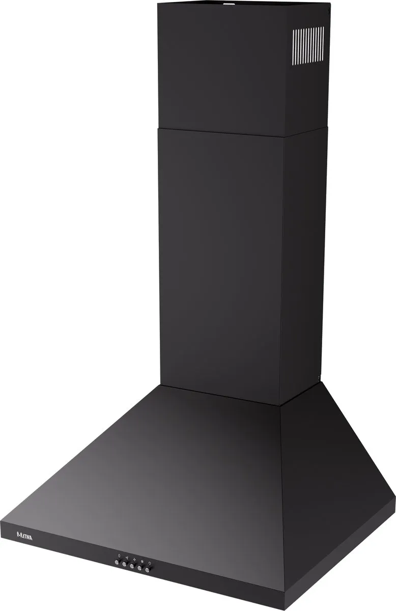 Etna AP461ZT Schouwkap 60cm - 446 m³/u - 3 standen - Matzwart