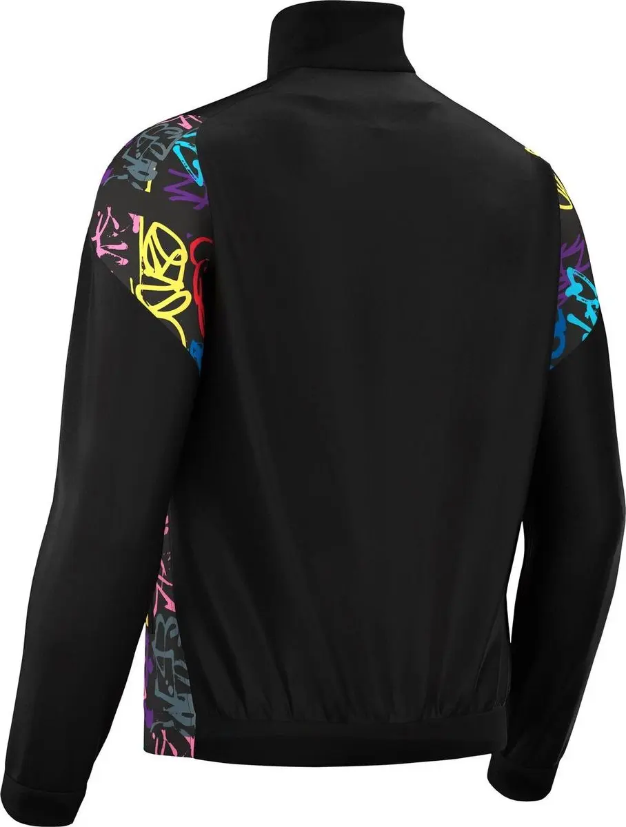 Macron Glory Prometheus Top Full Zip Kinderen 140 - Zwart/Multicolor
